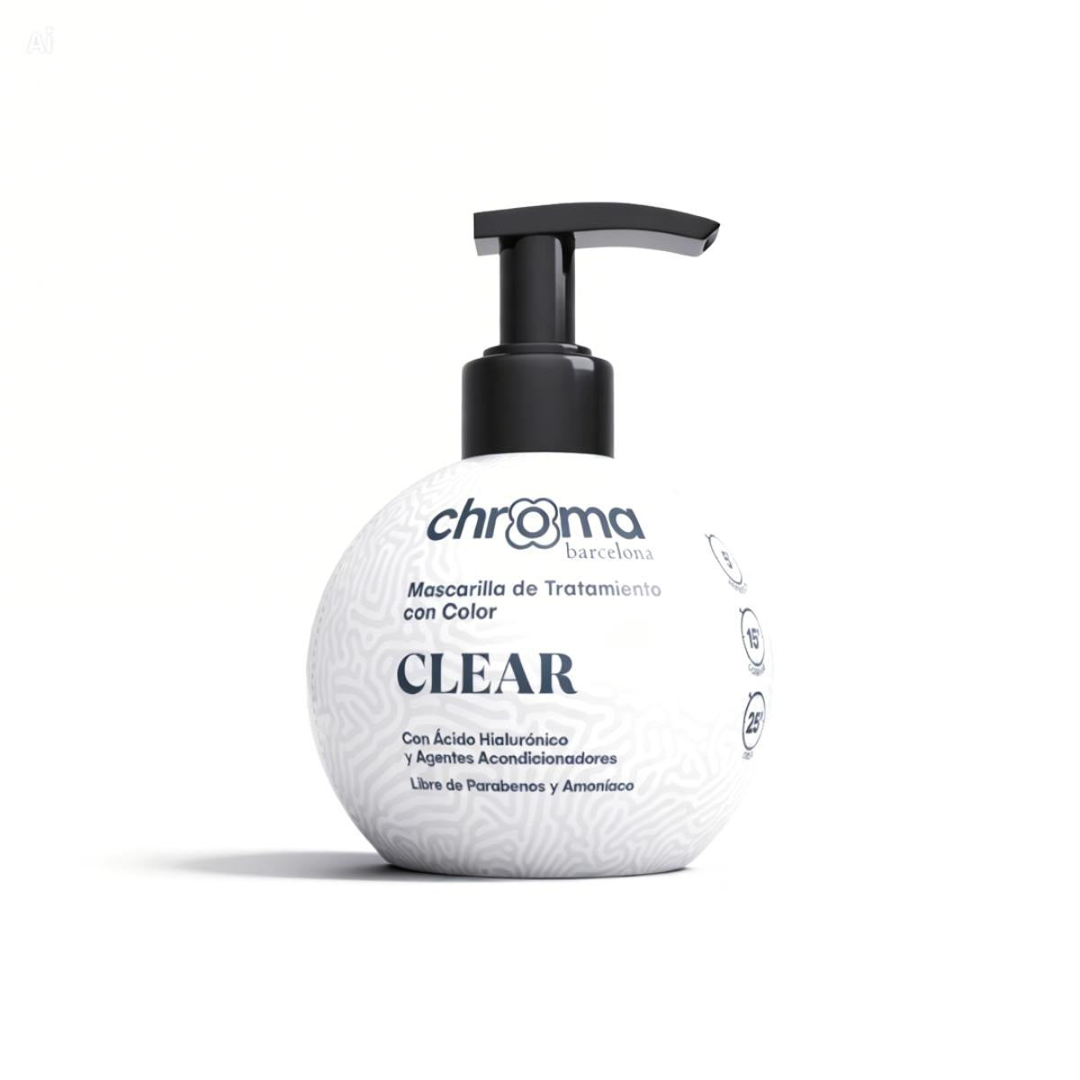 Chroma Barcelona mascarilla de tratamiento Clear con ácido hialurónico 250 ml - imagen 1