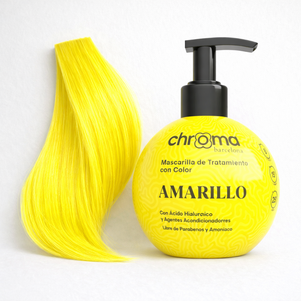 Chroma Barcelona — Mascarilla Baño de Color Semipermanente con Ácido Hialurónico — 250ml
