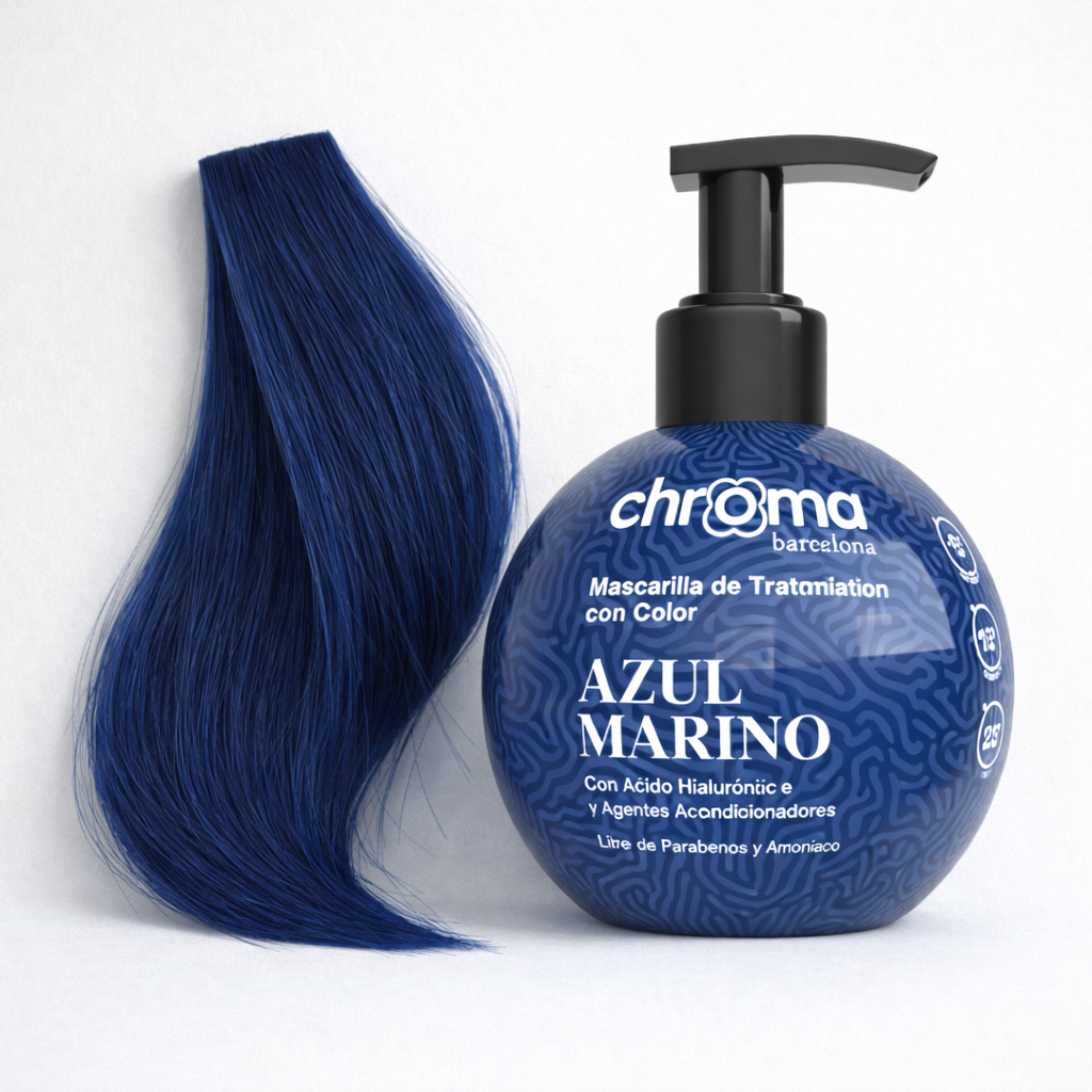 Chroma Barcelona — Mascarilla Baño de Color Semipermanente con Ácido Hialurónico — 250ml