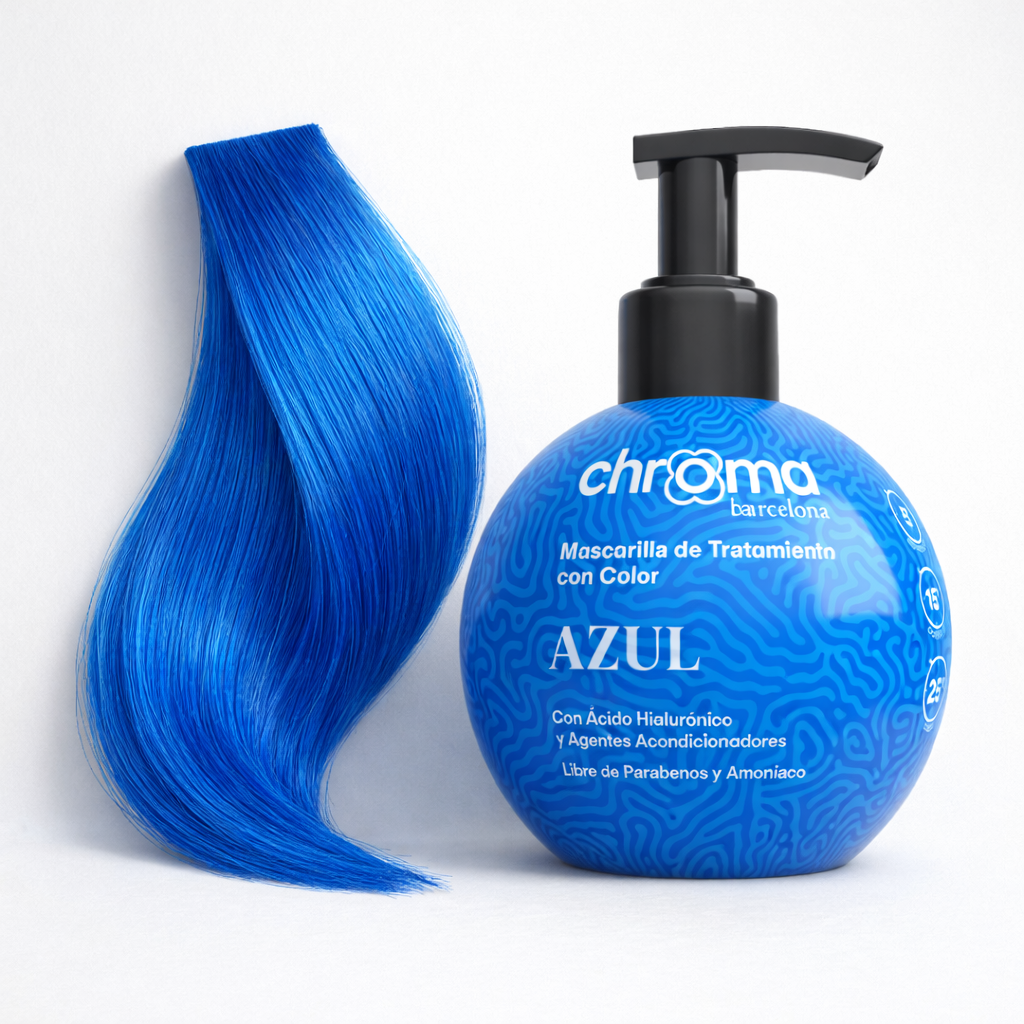 Chroma Barcelona — Mascarilla Baño de Color Semipermanente con Ácido Hialurónico — 250ml