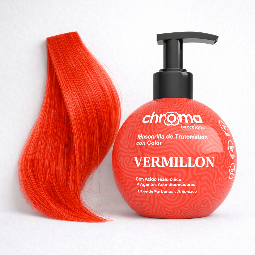 Chroma Barcelona — Mascarilla Baño de Color Semipermanente con Ácido Hialurónico — 250ml