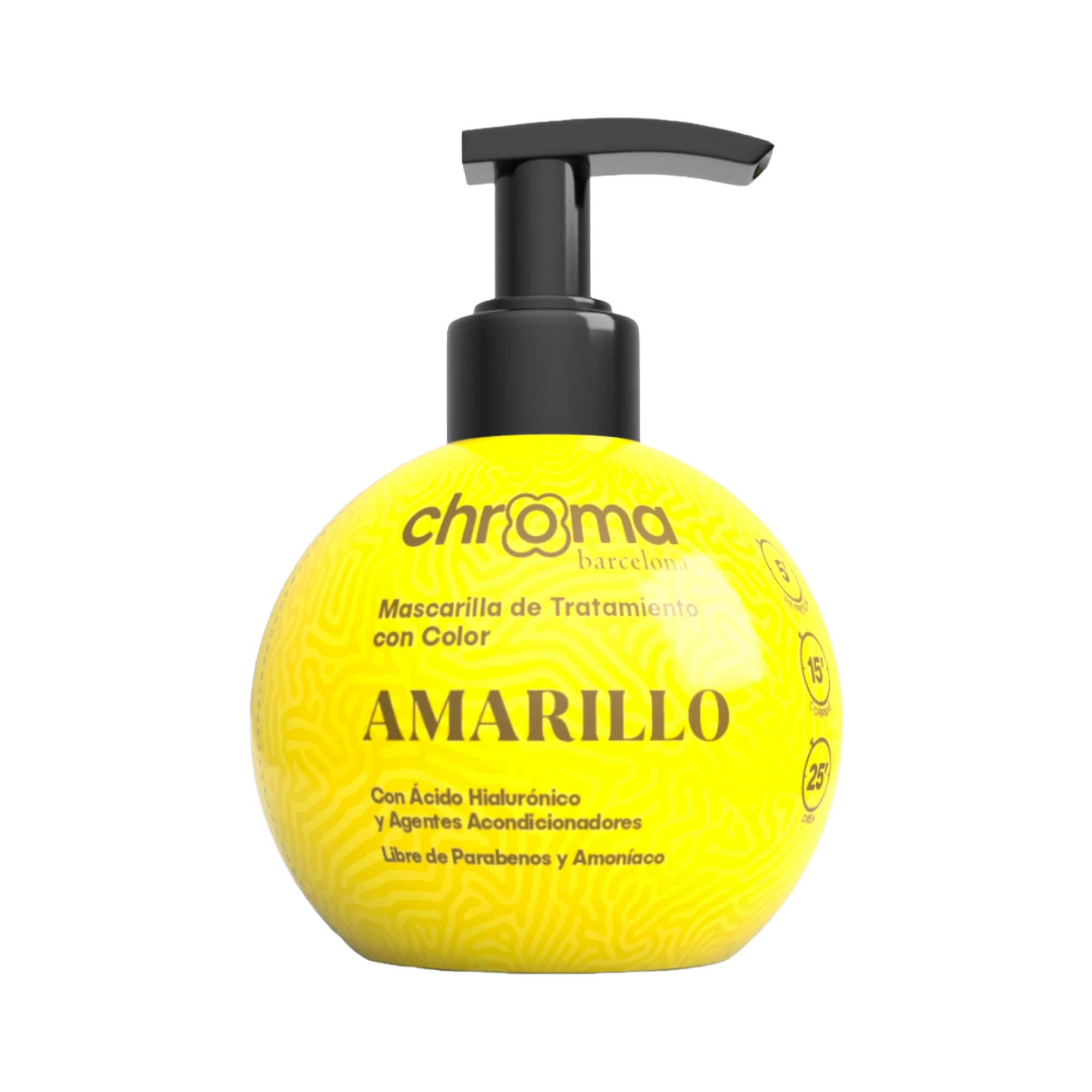Chroma Barcelona — Mascarilla Baño de Color Semipermanente con Ácido Hialurónico — 250ml
