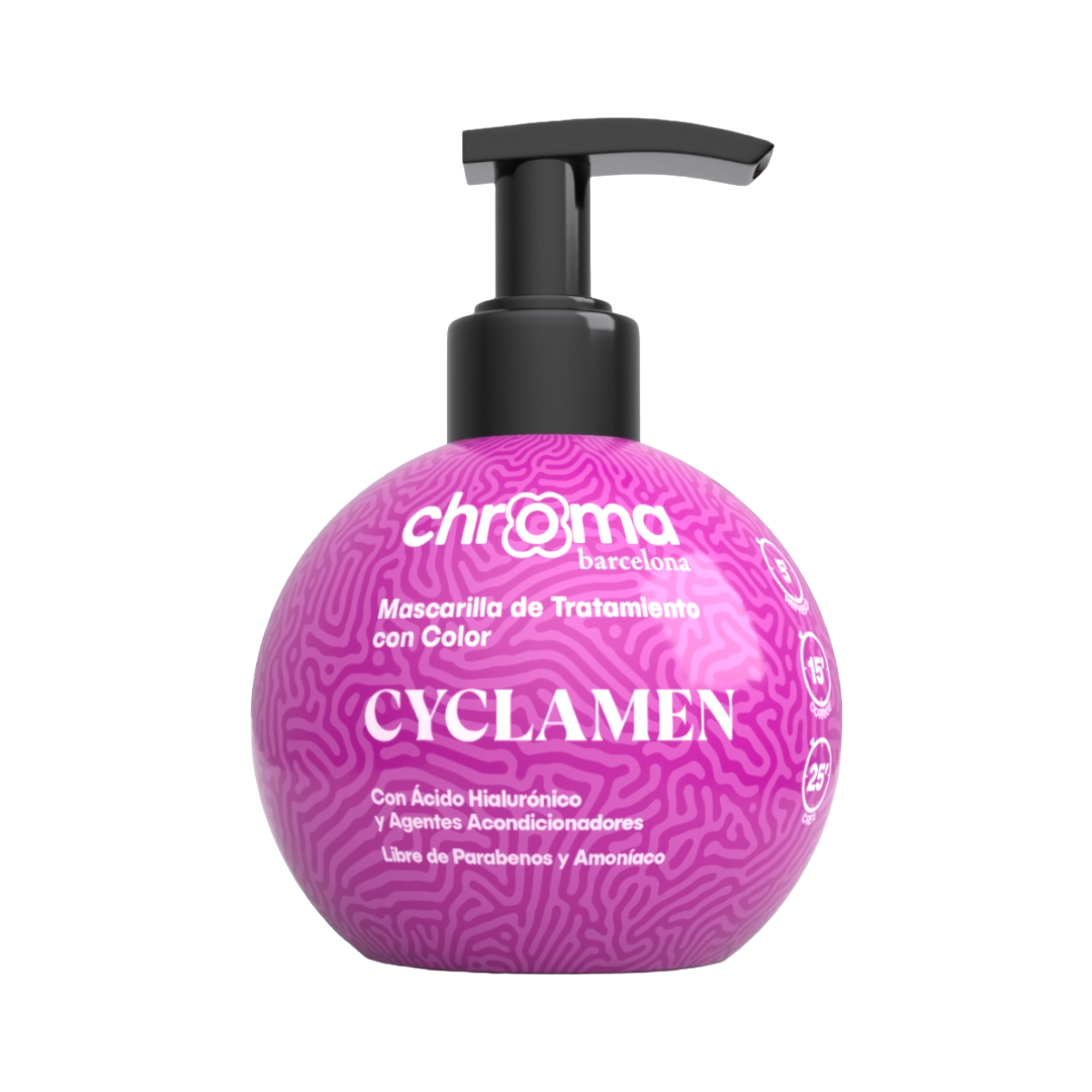 Chroma Barcelona — Mascarilla Baño de Color Semipermanente con Ácido Hialurónico — 250ml