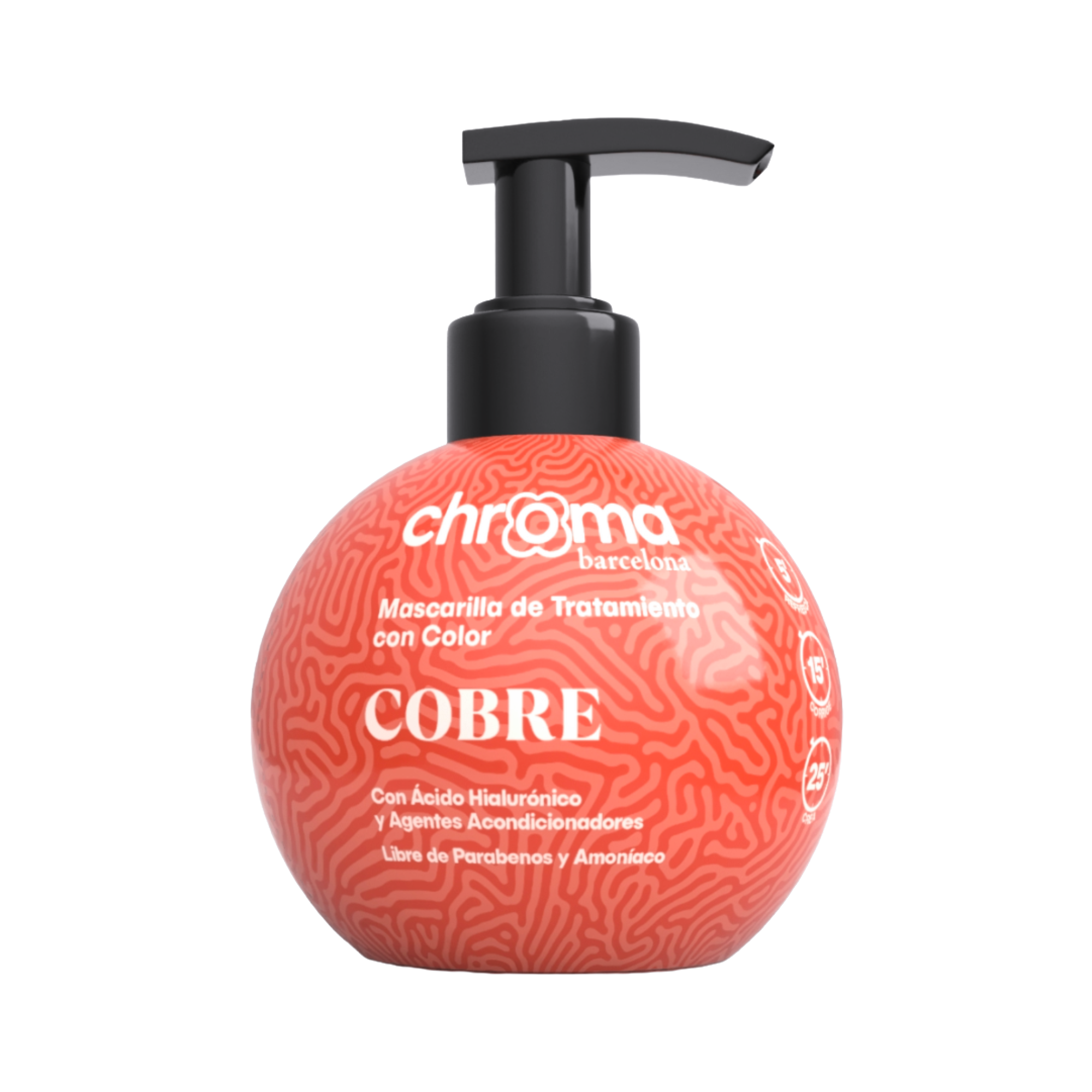 Chroma Barcelona — Mascarilla Baño de Color Semipermanente con Ácido Hialurónico — 250ml
