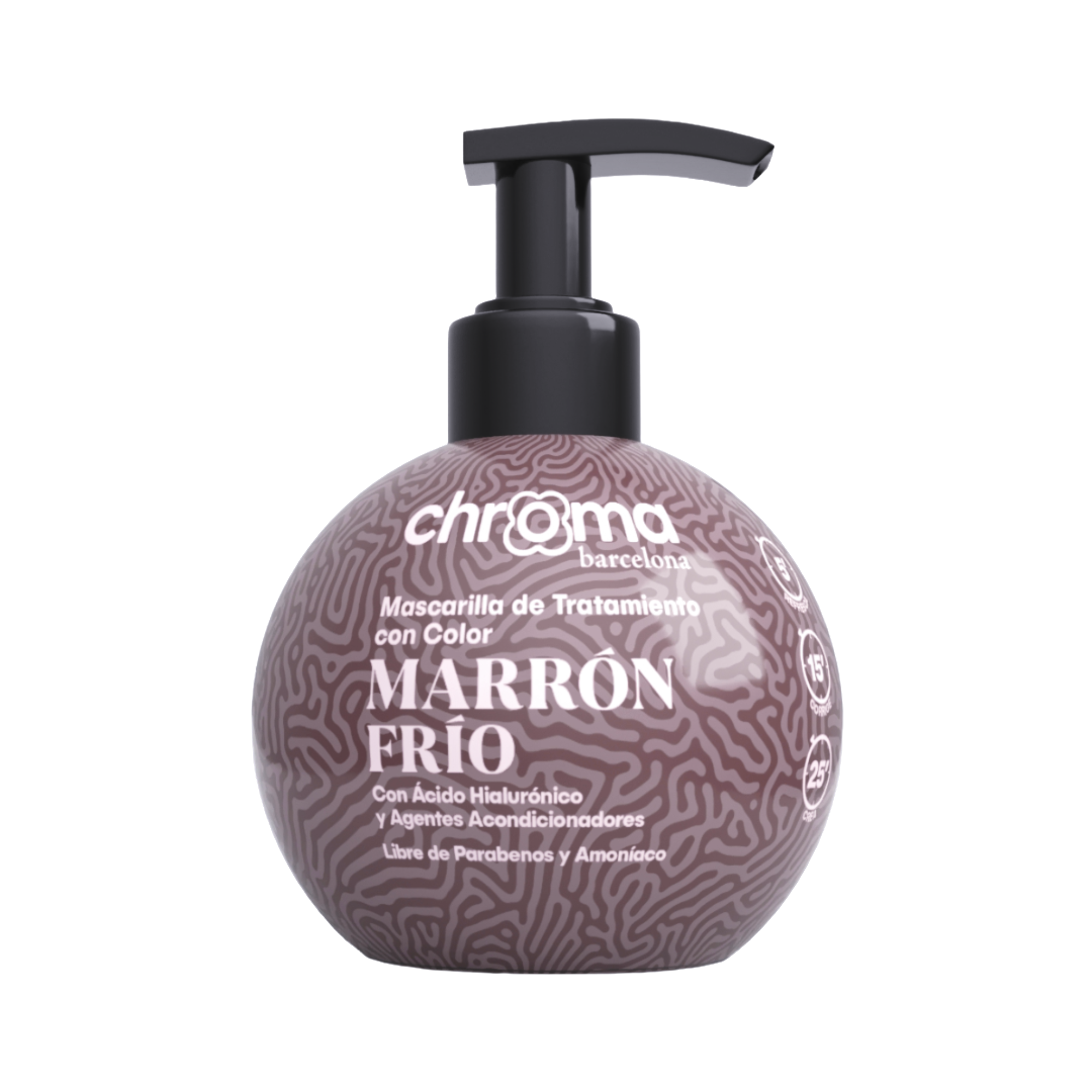 Chroma Barcelona — Mascarilla Baño de Color Semipermanente con Ácido Hialurónico — 250ml