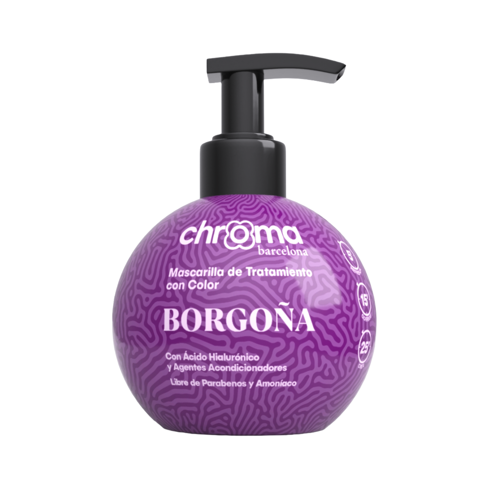 Chroma Barcelona — Mascarilla Baño de Color Semipermanente con Ácido Hialurónico — 250ml