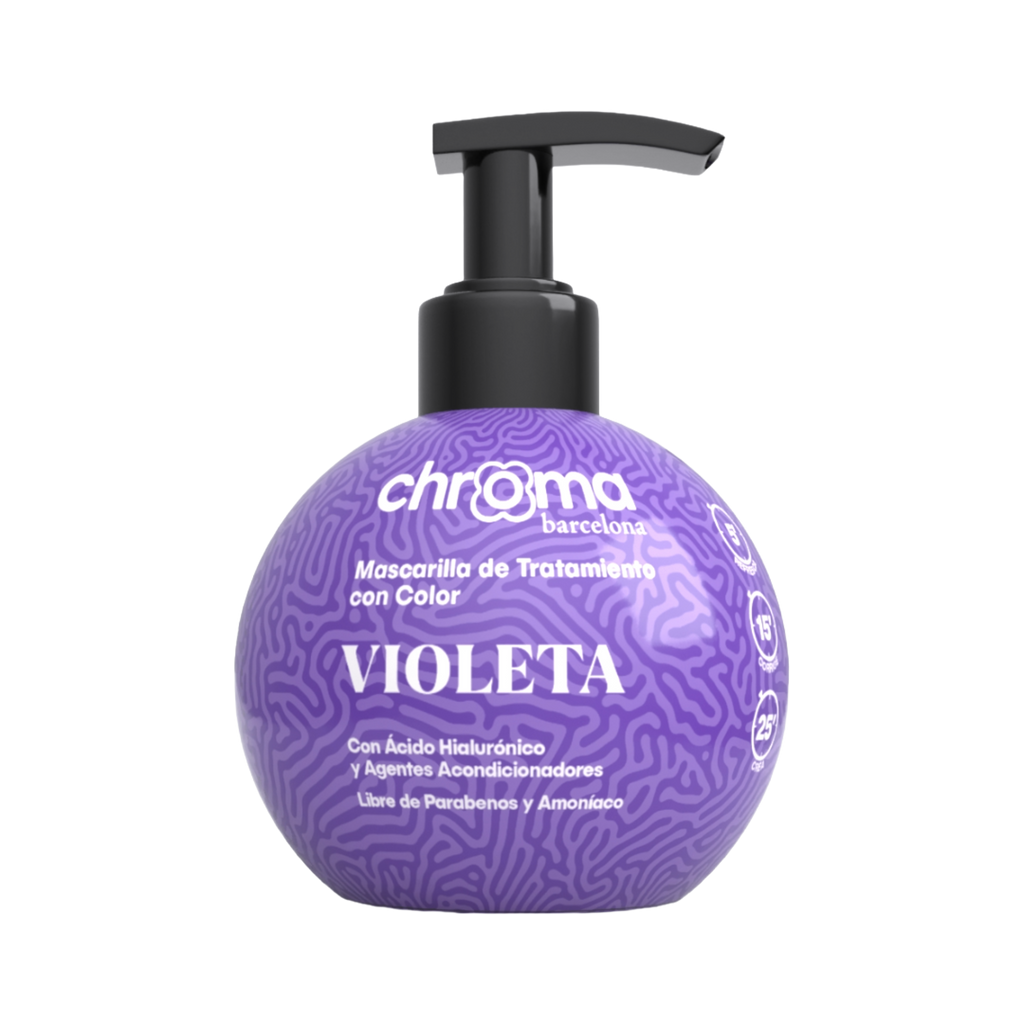 Chroma Barcelona — Mascarilla Baño de Color Semipermanente con Ácido Hialurónico — 250ml