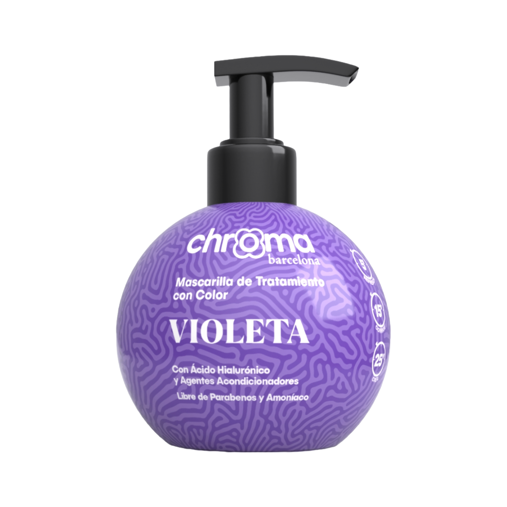 Chroma Barcelona — Mascarilla Baño de Color Semipermanente con Ácido Hialurónico — 250ml