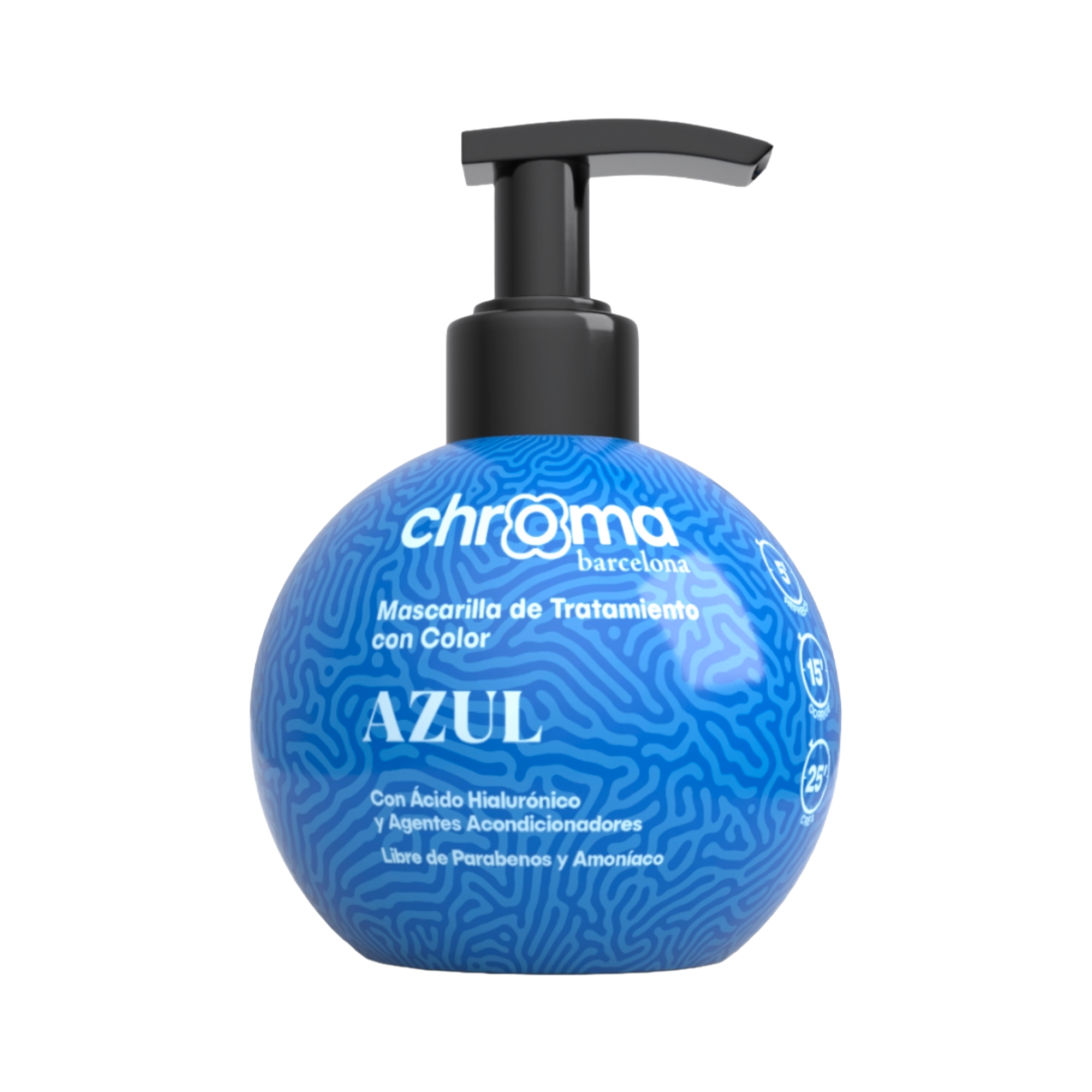 Chroma Barcelona — Mascarilla Baño de Color Semipermanente con Ácido Hialurónico — 250ml