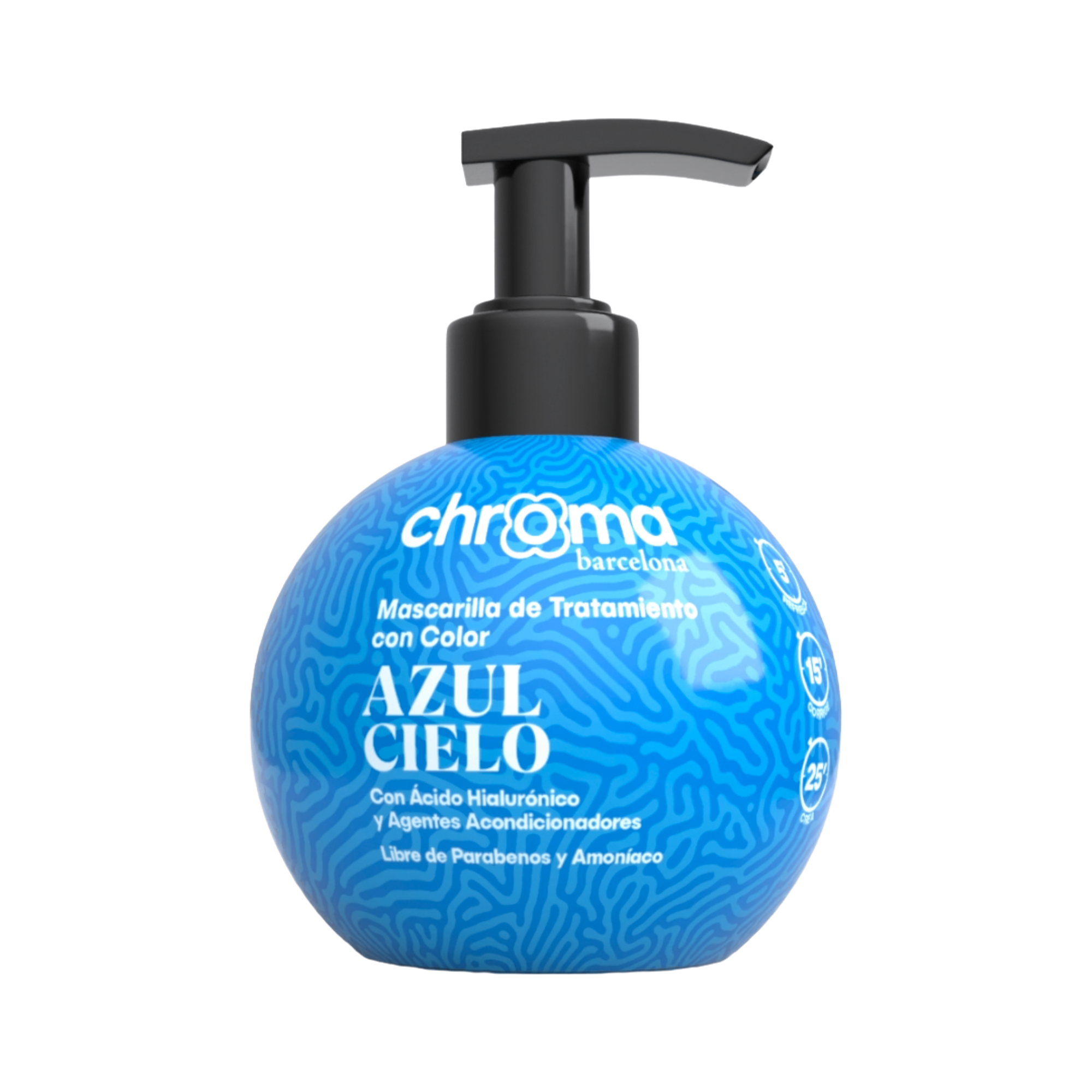 Chroma Barcelona — Mascarilla Baño de Color Semipermanente con Ácido Hialurónico — 250ml