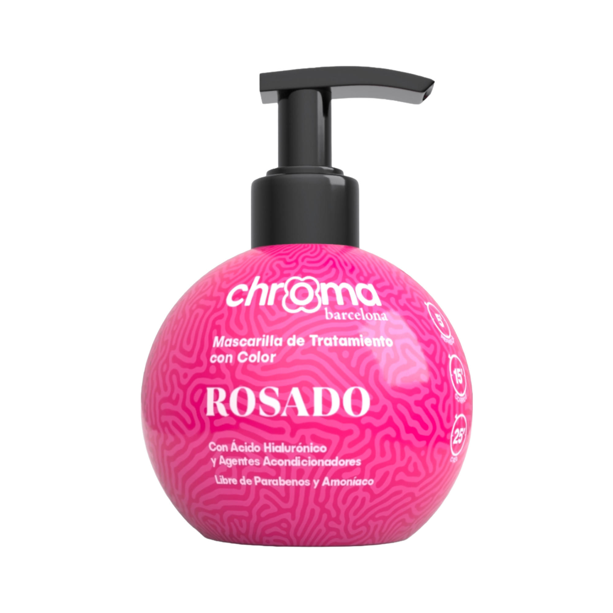 Chroma Barcelona — Mascarilla Baño de Color Semipermanente con Ácido Hialurónico — 250ml