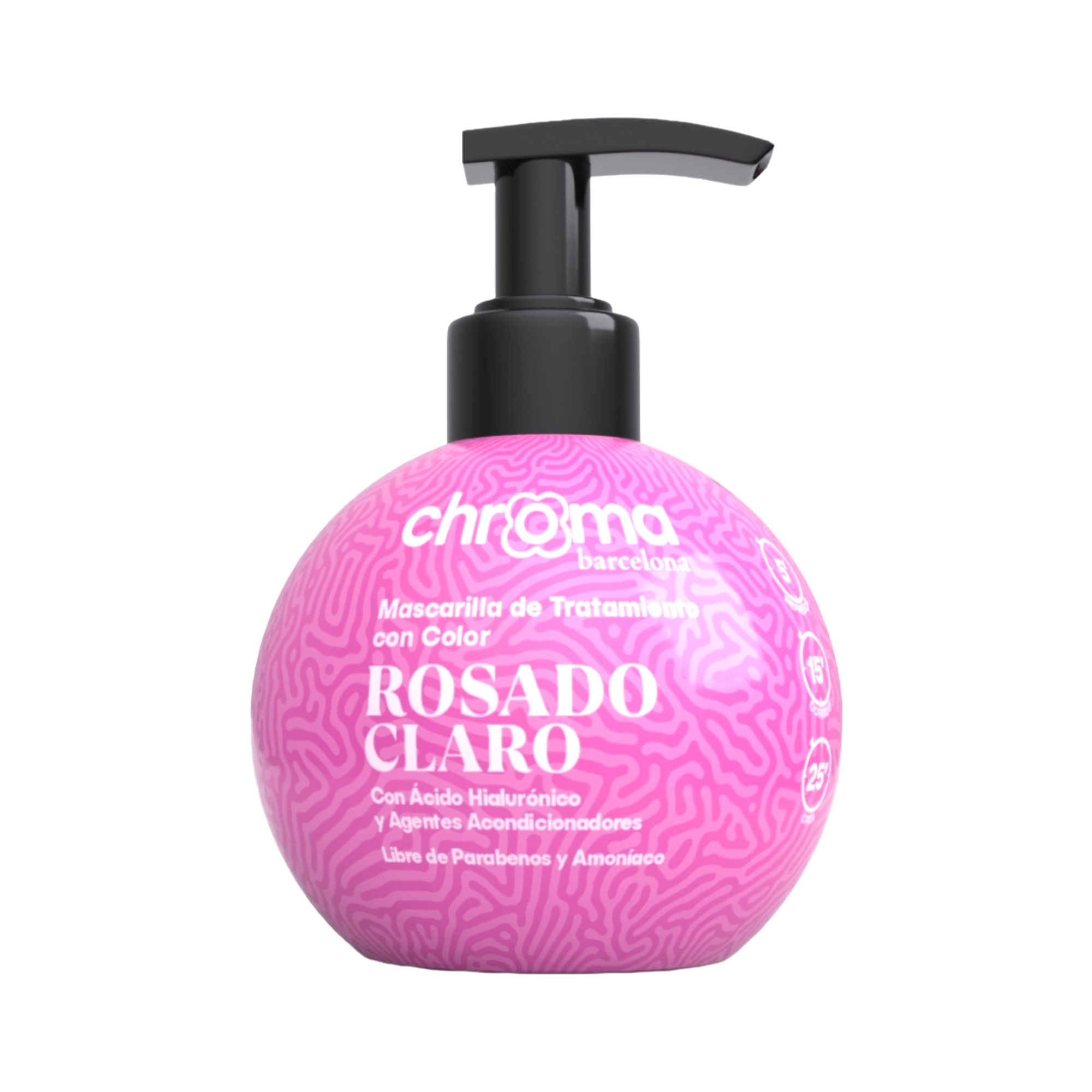 Chroma Barcelona — Mascarilla Baño de Color Semipermanente con Ácido Hialurónico — 250ml