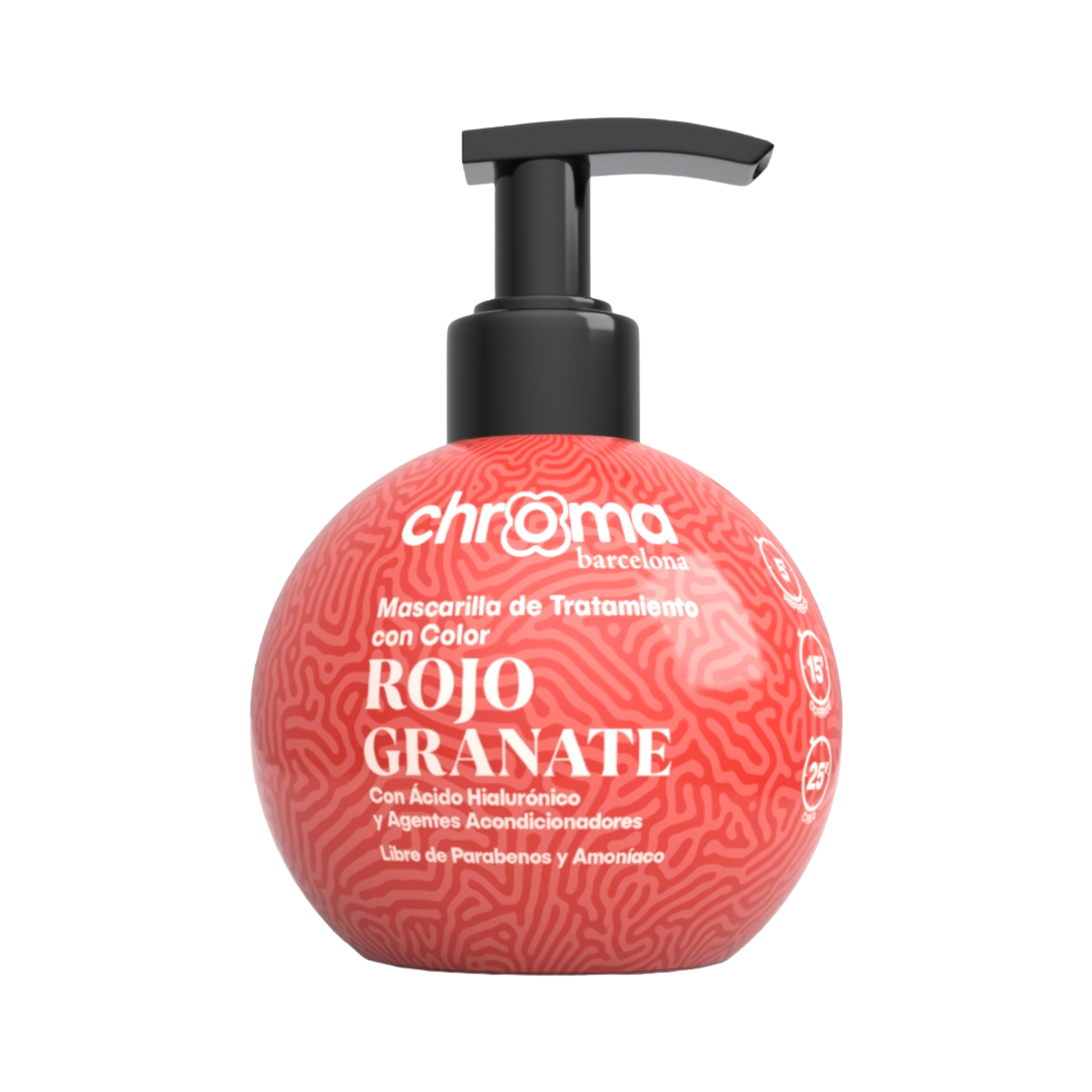 Chroma Barcelona — Mascarilla Baño de Color Semipermanente con Ácido Hialurónico — 250ml