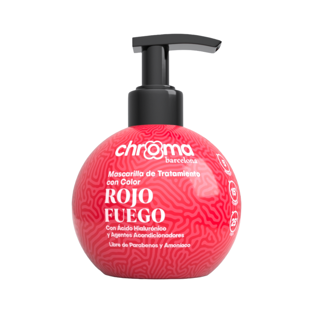 Chroma Barcelona — Mascarilla Baño de Color Semipermanente con Ácido Hialurónico — 250ml