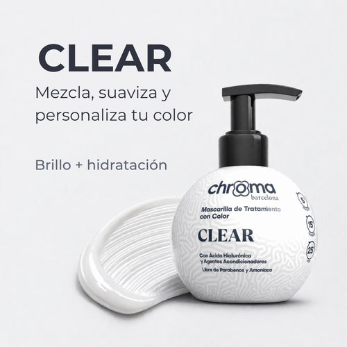 Chroma Barcelona mascarilla de tratamiento Clear con ácido hialurónico 250 ml - imagen 2