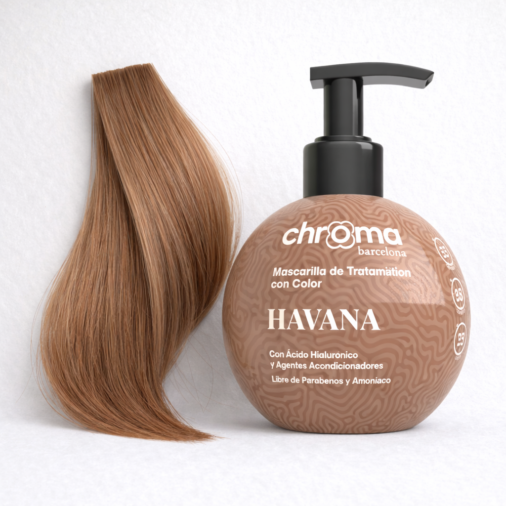 Chroma Barcelona — Mascarilla Baño de Color Semipermanente con Ácido Hialurónico — 250ml