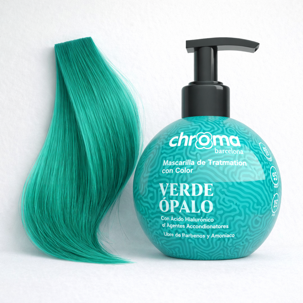 Chroma Barcelona — Mascarilla Baño de Color Semipermanente con Ácido Hialurónico — 250ml
